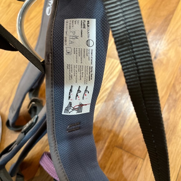 Wild Country Ladies Spire Climber's Sit Harness Purple/Gray, regular size - Picture 6 of 10